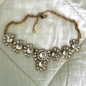 J Crew necklace with lobster claw adjustable closure